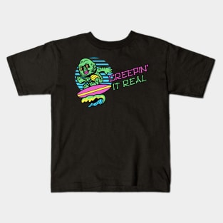 Creepin It Real (Creature) Kids T-Shirt